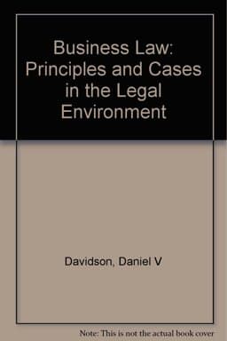 Business Law 9780538868570