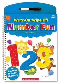 Write-On/Wipe-off Number Fun 9780545804233