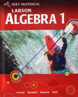 Holt Mcdougal Larson Algebra 1 9780547315157