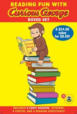 Reading Fun with Curious George Boxed Set 9780547577227