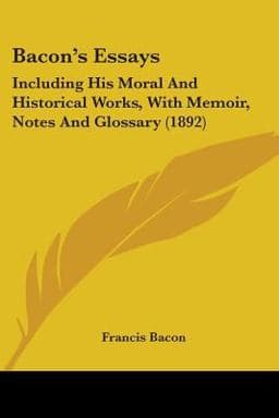 Bacon's Essays 9780548707159