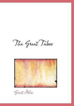 The Great Taboo 9780554217772