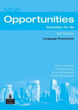 Opportunities Global Elementary Language Powerbook NE 9780582854109