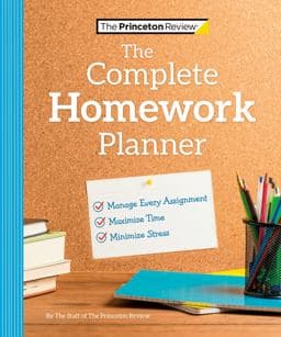 The Princeton Review Complete Homework Planner 9780593516522