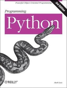Programming Python 9780596009250