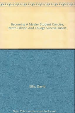 Becoming a Master Student 9780618011902
