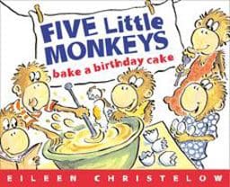 Five Little Monkeys Bake a Birthday Cake 9780618496488