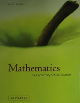 Math for Elementary Teachers 9780618533527