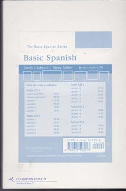 Basic Spanish Multimedia CD-ROM 9780618694747