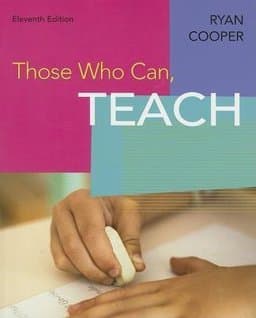 Those Who Can, Teach 9780618739776
