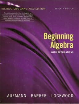 Beginning Algebra with Applications 9780618803613