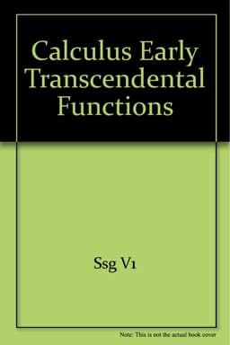 Calculus Early Transcendental Functions Plus Student Study Guide Volumes One and Two Plus Eduspace 9780618808656