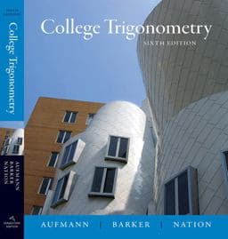 College Trigonometry 9780618825073