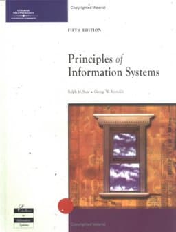Principles of Information Systems 9780619033576