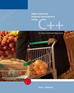Object-Oriented Program Development Using C++ 9780619159665