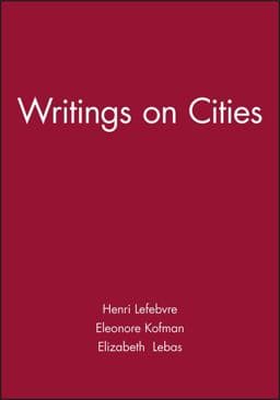 Writings on Cities 9780631191889