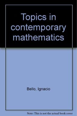Topics in Contemporary Mathematics 9780669418576