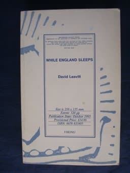 While England Sleeps 9780670833498