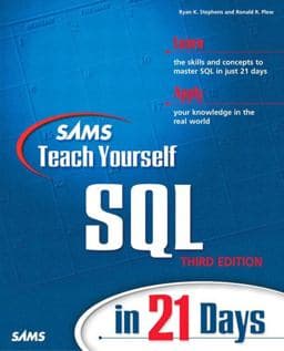 Sams Teach Yourself SQL in 21 Days 9780672316746