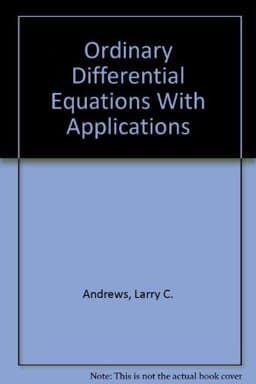 Ordinary Differential Equations 9780673158000