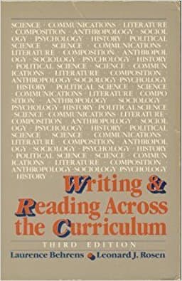 Writing and Reading Across the Curriculum 9780673397652