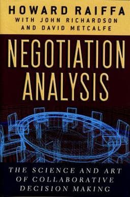 Negotiation Analysis 9780674024144