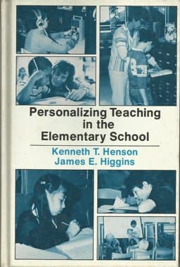 Personalizing Teaching in the Elementary School 9780675084277