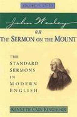 John Wesley on the Sermon on the Mount Volume 2 9780687028108