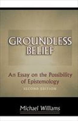 Groundless Belief 9780691009070