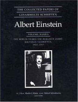 The Collected Papers of Albert Einstein, Volume 6 9780691010861