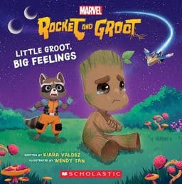 Rocket and Groot 9x9: Little Groot, Big Feelings (with Stickers) 9780702329166