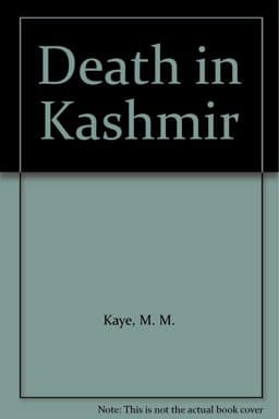 Death in Kashmir 9780708914014