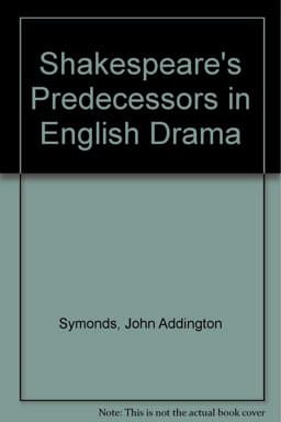 Shakespeare Predecessors 9780714631998