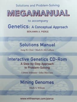 Solutions Manual and Interactive Genetics CD-ROM 9780716798781