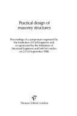 Practial Design of Masonry Structures 9780727703828