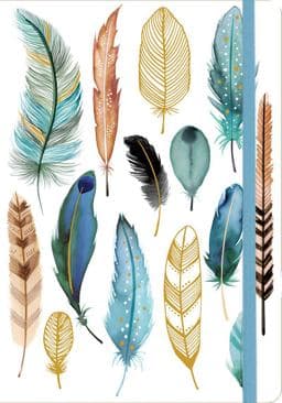 Feathers Gilded Journal 9780735342040