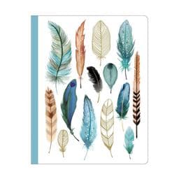 Feathers Deluxe Spiral Notebook 9780735352742