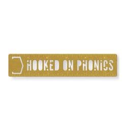 Hooked on Phonics Metal Bookmark Stencil 9780735377189