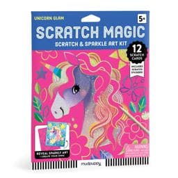 Unicorn Glam Scratch and Sparkle Art Activity Kit 9780735386464
