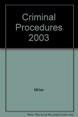 Criminal Procedures 9780735533431