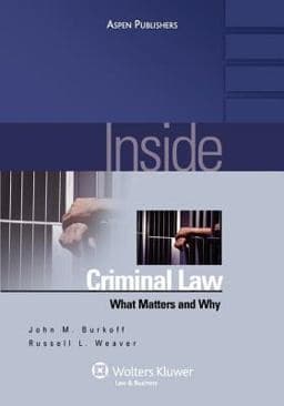 Criminal Law 9780735564107