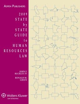 State by State Guide to Human Resources Law 2009 9780735577602