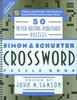 Simon and Schuster Crossword Puzzle Book 9780743205375