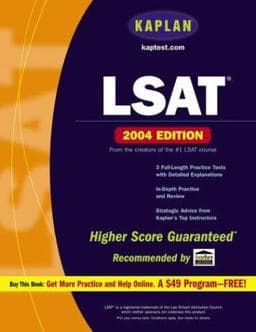 Kaplan LSAT 2004 9780743241434