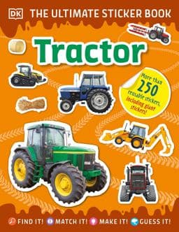 The Ultimate Sticker Book Tractor 9780744033922