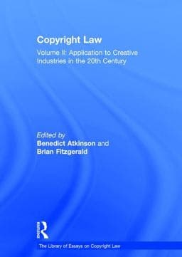 Copyright Law 9780754628408