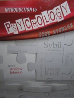 Introduction to Psychology Case Studies 9780757569364