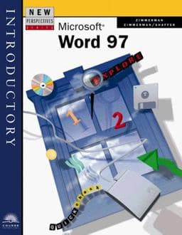 New Perspectives on Microsoft Word 97 -- Introductory 9780760052556