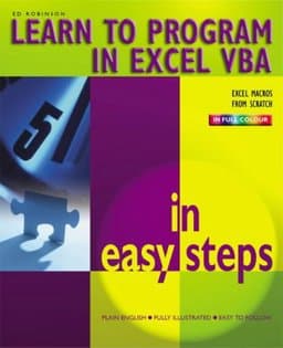 Excel Vba in Easy Steps 9780760757321