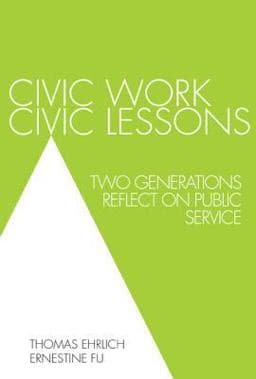 Civic Work, Civic Lessons 9780761861270